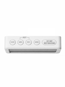 Часы настольные электронные на батарейках Орбита OT-CLT11 Белые